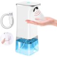 thumbnail image 1 of Dispensador automático de desinfectante, 【doble clic soft touch】 Dispensador de desinfectante USB Dispensador de jabón y desinfectante de 350 ml con sensor para cocinas, oficinas,, 1 of 6