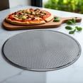 thumbnail image 5 of Mainstays Uncoated 16" Stainless Steel Pizza Pan Screen, Crisper, Large, Gray, 5 of 11