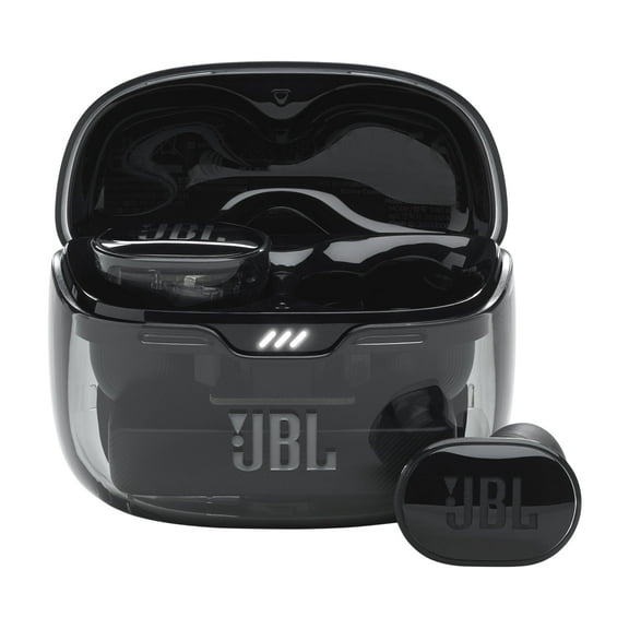 Restored JBL Tune Buds - True Wireless with Active Noise Cancelling In-Ear Earbuds - Ghost Edition Black (Refurbished)