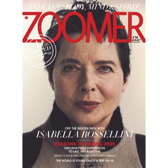 Zoomer Magazine - February/ March 2025: Off The Beaten Path With Isabella Rossellini, Reasons To Travel In 2025, Unforgettable Experiences, Canadian Culinary, Luxury Fashion Expert Tips More!