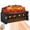 BLACK, variant on KISSAIR Electric Fireplace Log Set Heater with Remote Control, Realistic Flame&Ember Bed, Portable, Infrared, Overheating Safety System, 750W/1500W