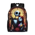 thumbnail image 1 of Goofa The Nightmare Before Christmas Pattern Large Capacity Backpack – Padded Laptop Compartment, Ergonomic Design for School, Work, Travel, and Outdoor Activities, 1 of 8