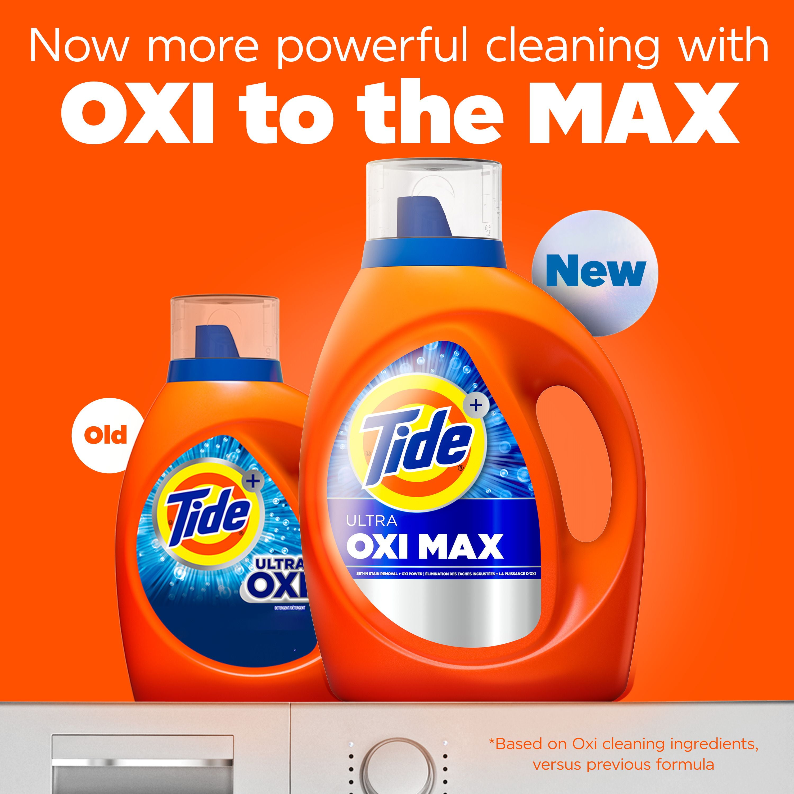 Tide Ultra Oxi Max Liquid Laundry Detergent, 65 Loads