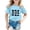 Light Blue, variant on LRen Toddler Girl Shirts 2t Girl Cute Print Crew Neck Tees Short Sleeve Basic Tee Kids Children's Fashion Tee Tops Shirts for Kids