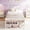White, variant on Full Heart-Shaped Platform Bed Frame with Headboard and Footboard, Heavy-Duty Metal Slat Support, Noise-Free Design, No Box Spring Needed, Easy Assembly, Pink