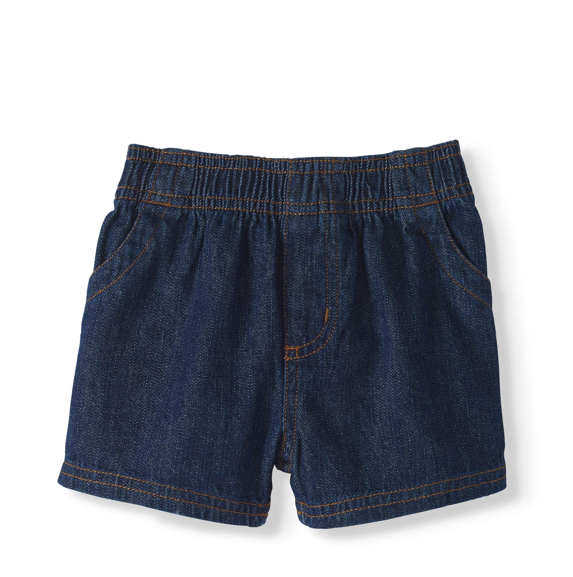 Baby Boy Chambray Denim Shorts - Walmart.com