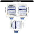 thumbnail image 3 of Professional HVAC Charging Hose Set, 3 Color Coded Hoses with Valves for Multiple Refrigerants R1234YF R404A, 3 of 8