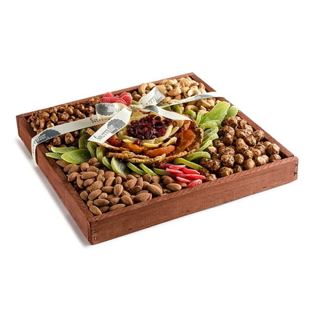 Dried Fruit Gift - The Nuttery Premium Dried Fruit and Nuts Mother's Day Gift Platter