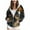 Dark Gray, variant on Towmus Oversize Hoodies for Women Y2K Halloween Sweatshirt Zip Up Jackets Long Sleeve Cardigan Sweater Shirts