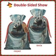 thumbnail image 2 of Naloa Panda In Futuristic City Drawstring Christmas Bags, 3D Xmas Gift Bags, Christmas Wrapping Bags, Xmas Goodie Bags, Treat Pouch Bags, Party Favor Bags-Medium, 2 of 9