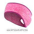 thumbnail image 4 of Running Headband Windproof Ear Muffs Riding Head Protector Hearing Protection Face Guard Motor Supplies Motorcycle Accessories Fushcia, 4 of 6