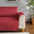 thumbnail image 6 of ANMINY Couch Cover Armchair Waterproof Sofa Cover Red Non-slip Slipcover Pet Furniture Cover, 6 of 7