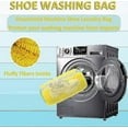 thumbnail image 2 of 2Pcs Shoes Laundry Bag Shoe Washing Bag for Washing Machine and Dryer, Shoe Cleaning Bag for All Shoe Types and Sizes (2Pcs yellow), 2 of 5