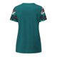 thumbnail image 4 of Blusa de camiseta informal con estampado de manga corta y cuello en V de verano para mujer a la moda Fridja  bn6322, 4 of 6