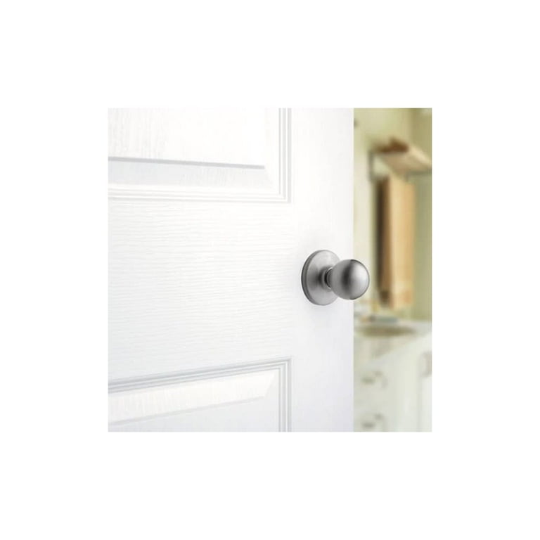 Kwikset Polo Satin Chrome Privacy Knob Right or Left Handed Kwikset Polo Satin Chrome Privacy Knob Right or Left Handed