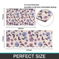 thumbnail image 7 of Pioneer Flower Floral Print Pattern Kitchen Rugs Sets Of 2,Anti Fatigue Kitchen Mat Rugs Non Slip Washable,Decorative Kitchen Floor Mats for Kitchen,Sink,Laundry,17"x30"+17"x47", 7 of 7