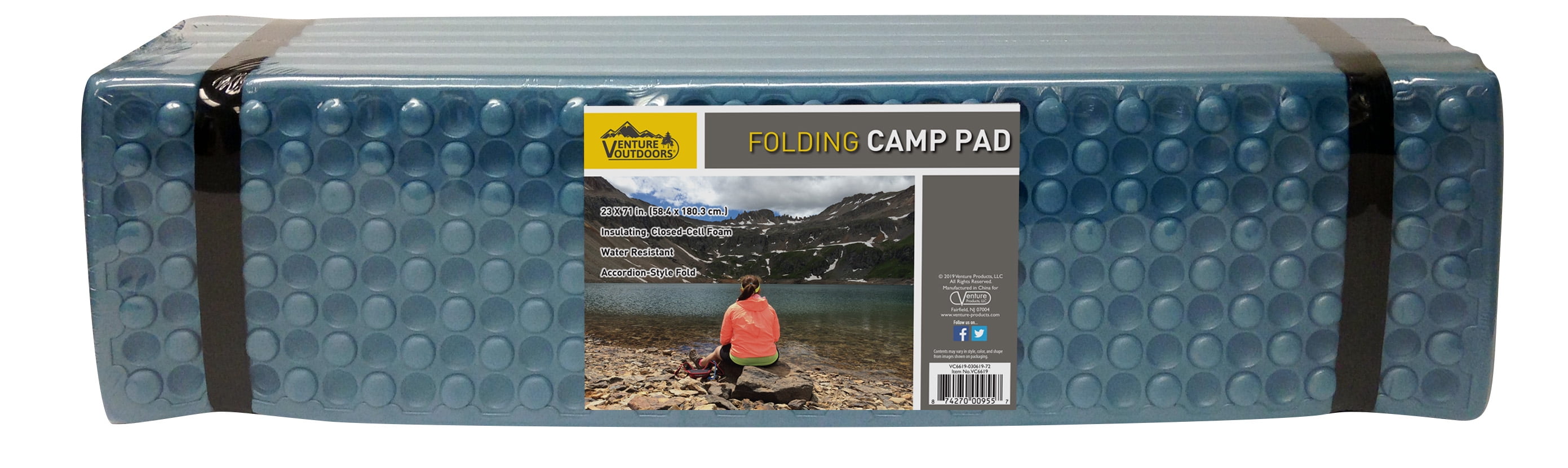Venture Outdoors Folding Camp Pad