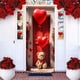 thumbnail image 4 of Tapices, tapiz colgante de pared con fondo romántico de San Valentín, cortina para interiores y exteriores, para puerta familiar, fiesta, dormitorio, cortina colgante, 4 of 6