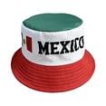 thumbnail image 4 of Bmisegm Sun Hat Stylish Mexico Hat Outdoor Summer Foldable Breathable Waterproof UPF 50 Sun Protection Beach Wide Brim Bucket Hats for Women, 4 of 4