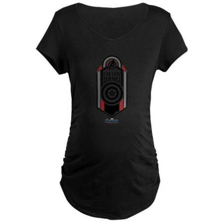 

CafePress - Captain America Logo Maternity Dark T Shirt - Maternity Dark T-Shirt