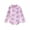Purple, variant on Bagilaanoe Toddler Baby Girl One-Piece Swimsuit Print Long Sleeve Zipper Rashguard Swimwear 6M 12M 18M 24m 3t Kids Ruffle Bathing Suit