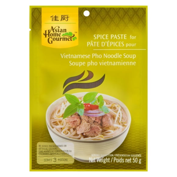 Asian Home Gourmet Pâte d'épices pour soupe pho vietnamienne 50g