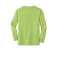 thumbnail image 6 of Port & Company ® Youth Long Sleeve Core Cotton Tee. PC54YLS, 6 of 6