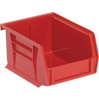 Quantum Storage Small Red Stackable Parts Bin (6-Pack) RQUS210RD
