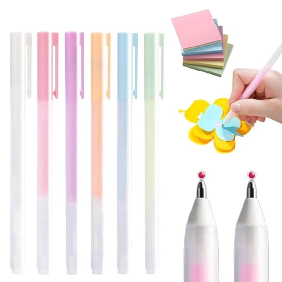 Cordless Fine Tip Craft Glue Pen - Precision Control Quick Easy Adhesive, DIY Craft Supplies for Scrapbooking, Journaling & Crafting