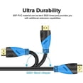thumbnail image 4 of Cable HDMI Rommisie 4K HDMI 2.0 18 Gbps 15 m, 4 of 7
