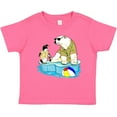 thumbnail image 3 of Inktastic Penguin and Polar Bear Iceberg Beach Bums Boys or Girls Baby T-Shirt, 3 of 5