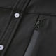 thumbnail image 5 of Playeras Elvqul para Hombre Casual Negro Manga Larga Liso con Solapa Botones, 5 of 6