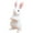 white, variant on ufehgfjh,Kids Toys,Toys for Kids,Simulated Rabbit Doll,Plush Toy of The Chinese Year Rabbit Little White Rabbit Doll,Children's Birthday Gift