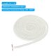 thumbnail image 2 of Uxcell Junta de estufa de madera de 1/4" x 118", cuerda de sellado de alta resistencia a la temperatura de fibra de vidrio, blanca, 2 of 6