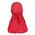thumbnail image 2 of LADIGASU Men Solid-Color Vintage Hip-hop Durag Pirate-Hat Headscarf Headband Headwraps, 2 of 3