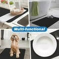 thumbnail image 4 of Okaka Coffee Mat & Dish Drying Mat - Quick Dry, Stain Absorbent (Black, 16"x 24"), 4 of 8
