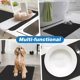thumbnail image 3 of Okaka Dish Drying Mat Coffee Mat Quick Dry Hide Stain Absorbent for Kitchen Counter, Drying Mat Rubber Backed for Coffee Machine Dish Rack Black 12x 20, 3 of 7