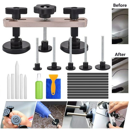 Auto Car Body Paintless Dent Removal Tools Kit Pops a Dent Door Dings Popper Repair Puller Kits with Tap Down