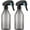 Gray, variant on Qilebi Plant Mister Spray Bottle, Plastic, 10oz, Gray, 2 Pcs