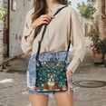 thumbnail image 5 of ZUXONGSY Christmas Falcon Dog Gift Print Shoulder Handbag for Women Mini Crossbody Travel Purse Small Satchel with Adjustable Wide Strap for Shopping Working, 5 of 7