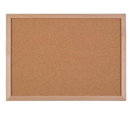 Crestline Products Wood Framed Cork Board, 18 Inch x 24 Inch