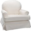 Newco - Rounded-Back Chenille Glider, Ivory
