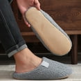 thumbnail image 4 of Dakaela Women's Fuzzy Slippers Lightweight Scuff Plush Slip on House Shoes Memory Foam Indoor Slides, 4 of 7