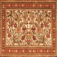 thumbnail image 1 of Ahgly Company Indoor Square Persian Orange Traditional Area Rugs, 8' Square, 1 of 1