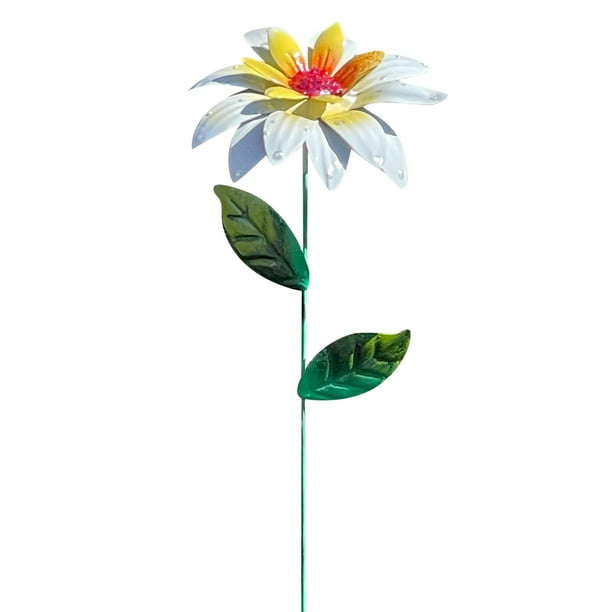 Tuscom Metal Flowers Outdoor Decor Wall For Yard Plant Picking Waterproof Flower Stick To Decorate Lawn And Courtyard Handicraft Ornaments Com Tuscom Metal Flowers Outdoor Decor, Outdoor Metal Flowers