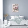 thumbnail image 6 of Farm Pink Rose Flower Bathroom Decor Wall Art Rustic Farmhouse Floral Hummingbird Just Breathe Pictures Wall Decor Canvas Painting Prints Artwork Home Decorations Framed for Bedroom Kitchen 12"x16", 6 of 6