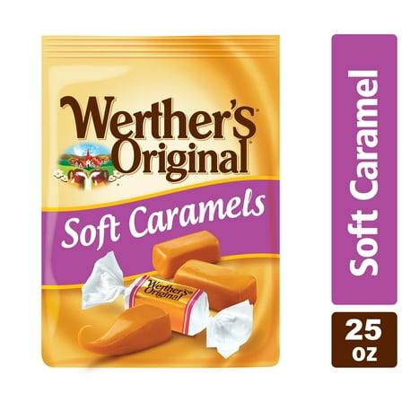 Werther's Original Soft Caramel Candy, 25 oz-Pack of 2