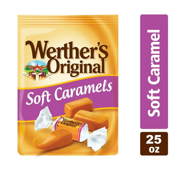 Werther's Original Soft Caramel Candy, 25 oz