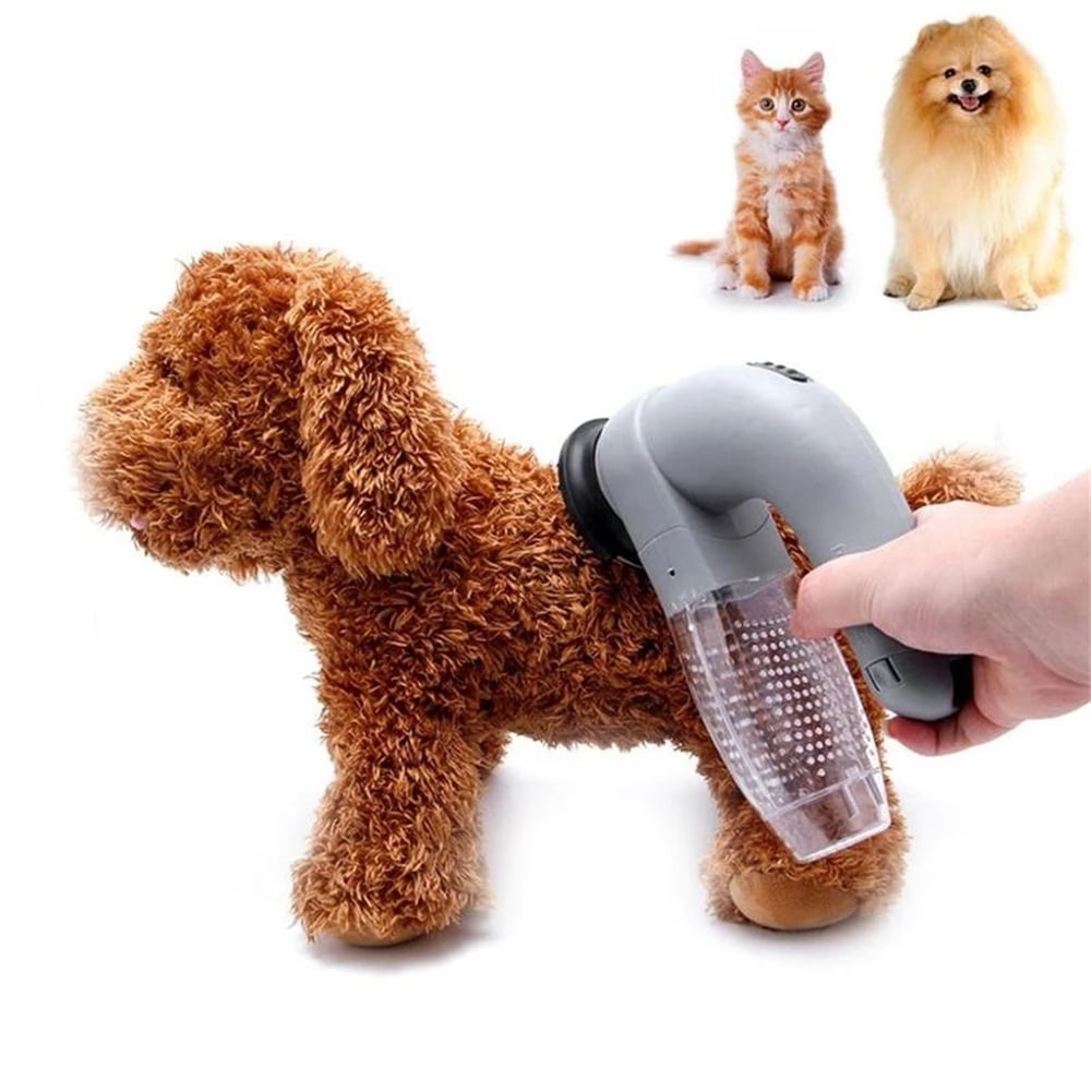 zhangy Electric Pet Hair Remover Pet Hair Vacuum Clean Tool Cordless Vacuum  Suction Device Cat Dog Grooming Brush Comb Wool Absorber Pet Hair Remover
