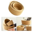 thumbnail image 4 of Cesta de almacenamiento tejida de 3 piezas, soporte para artículos diversos, contenedor tejido de cuerda de algodón, 4 of 7